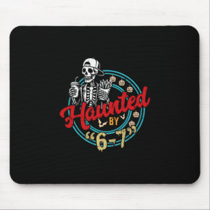 Mousepad Halloween Assombrado 67 Seis Sete Meme 1 (24)