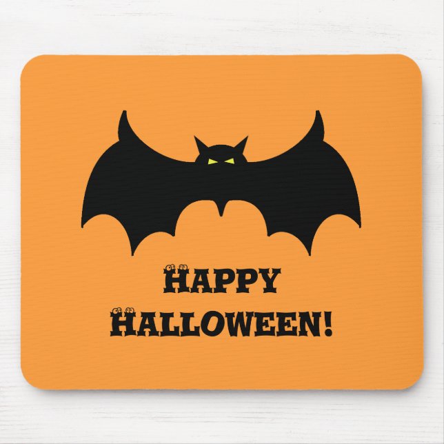 Mousepad Halloween Bat (Frente)