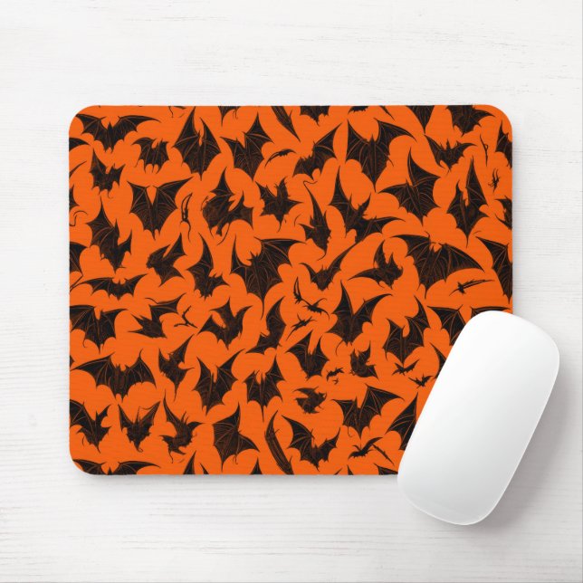 Mousepad Halloween Bats (Com mouse)