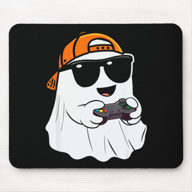 Mousepad Halloween Boys Kids Ghost Gamer Y Costume Gaming M (Frente)