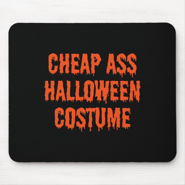 Mousepad Halloween Cheap Figurino Diversão Halloween (Frente)