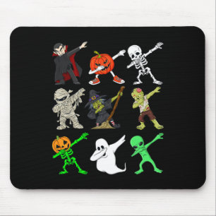 Mousepad Halloween Dabbing Vamire Witold E Monstros