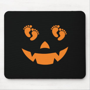 Mousepad Halloween de mão de obra para entrega de enfermeir