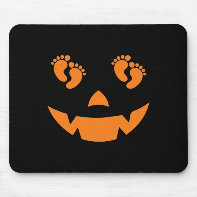 Mousepad Halloween de mão de obra para entrega de enfermeir (Frente)