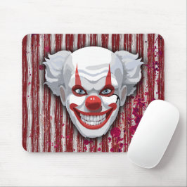 Mousepad Halloween do Carnaval de Palhaço Assustador