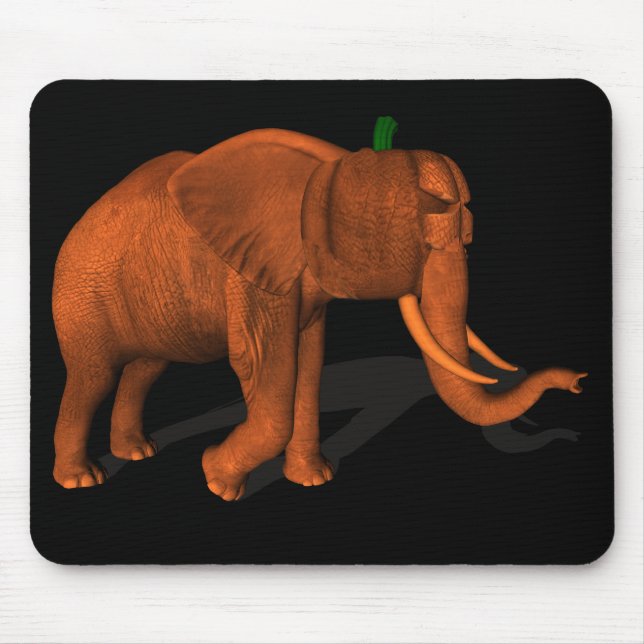 Mousepad Halloween Elephant (Frente)