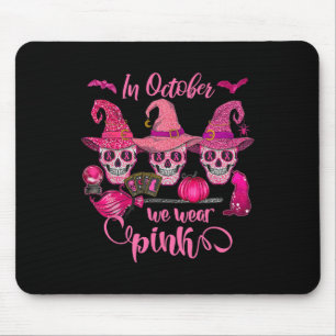 Mousepad Halloween Em Outubro Vestimos O Cancer Da Mama Awa