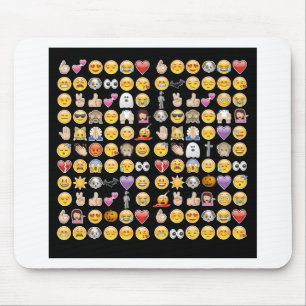 Mousepad halloween emoji