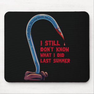 Mousepad Halloween Eu ainda não sei o que fiz na última cim