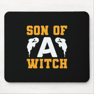 Mousepad Halloween Filho De Bruxa Aniversário