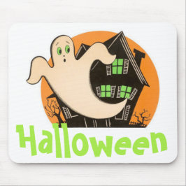 Mousepad Halloween Ghost e Casa Assombrada
