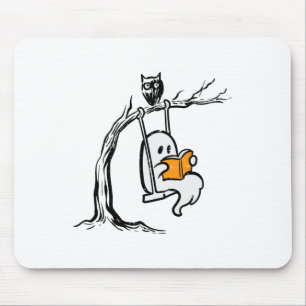 Mousepad Halloween Ghost Swing Lendo Vintage Costume Wome
