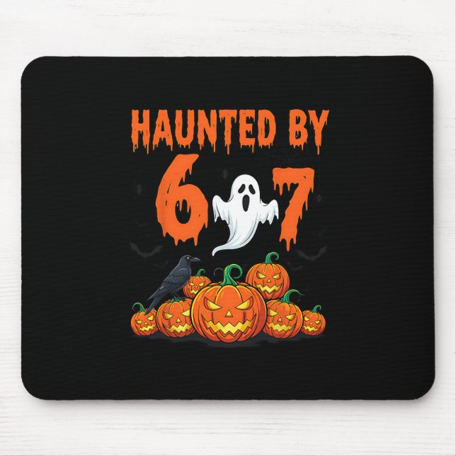 Mousepad Halloween Haunted 67 Six Seven Meme 1 (19)  (Frente)
