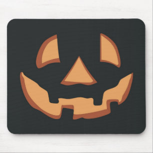 Mousepad Halloween - Kürbisgesicht