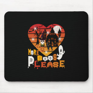 Mousepad Halloween Mais Boos Por Favor