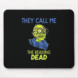 Mousepad Halloween Me Chamam De Leitura