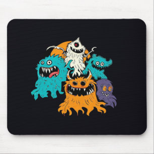 Mousepad Halloween/Monster/Outubro/Queda