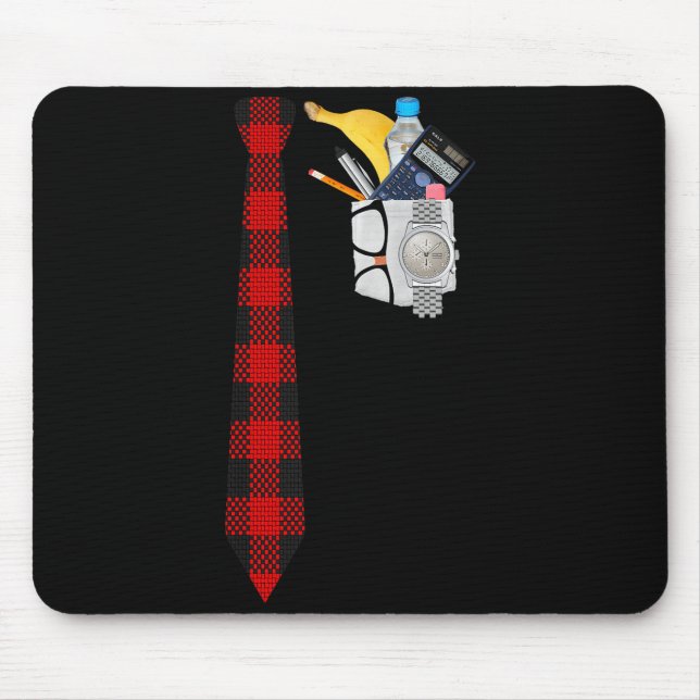 Mousepad Halloween Nerd Costume T Shirt Funny Geek Xo4u Ori (Frente)