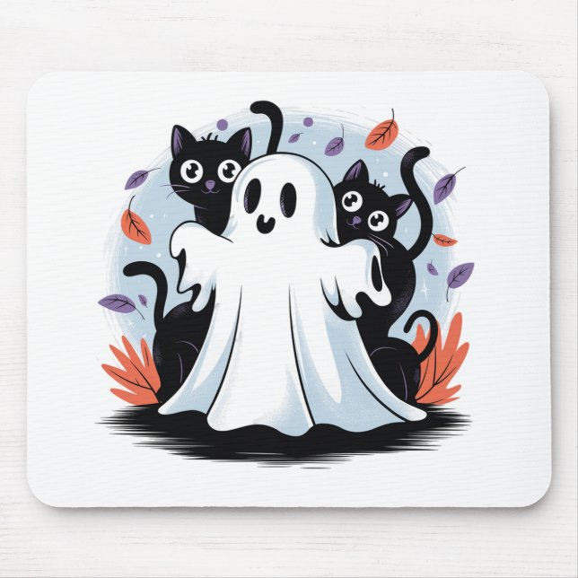 Mousepad Halloween Night Prowl (Frente)