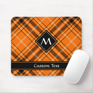Mousepad Halloween Orange Tartan