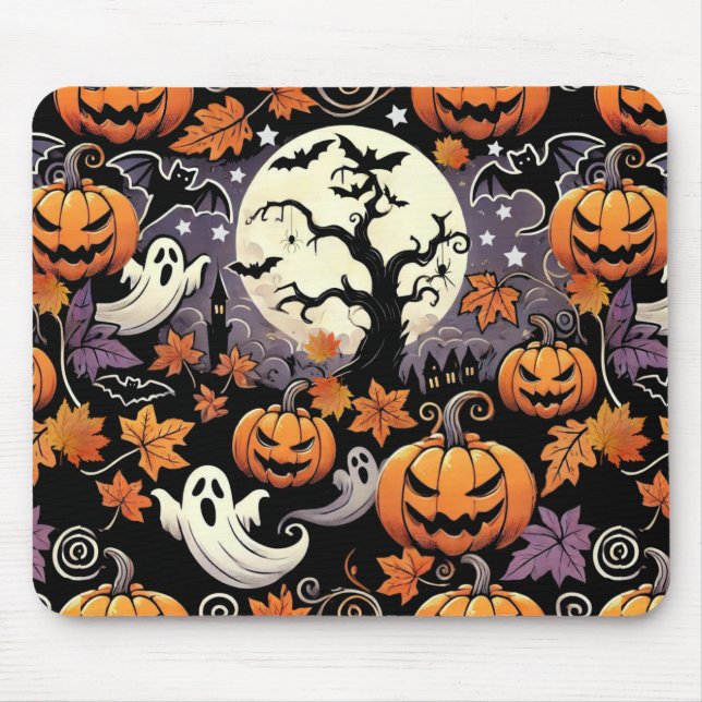 Mousepad Halloween/outono/outono (Frente)