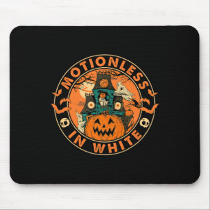Mousepad Halloween Pumpkin Assustador Moções De Branco