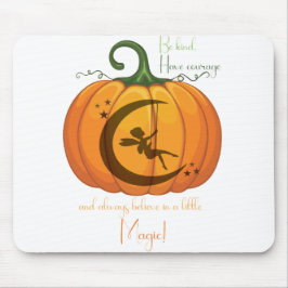 Mousepad Halloween Pumpkin Fairy design