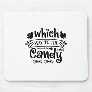 Mousepad Halloween Que Caminho Para O Aniversário Do Docinh