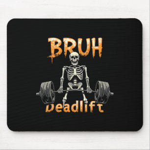 Mousepad Halloween Skeleton Deadelevation Engraçado Malhaçã