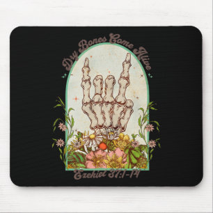 Mousepad Halloween Skeleton Dry Bones vem com Bíblia viva
