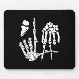 Mousepad Halloween Skeleton Hand Comma La Pontuation Kamal