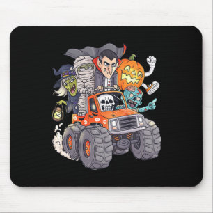 Mousepad Halloween Skeleton Zombie Monster Vampire Bo