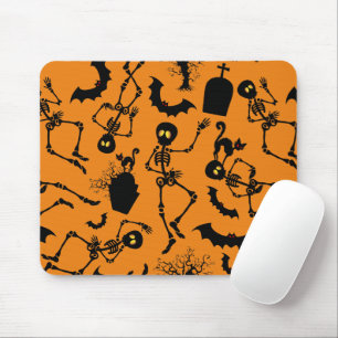Mousepad Halloween Skeletons Macabre Dance