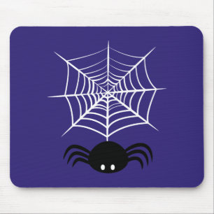 Mousepad Halloween Spider Web