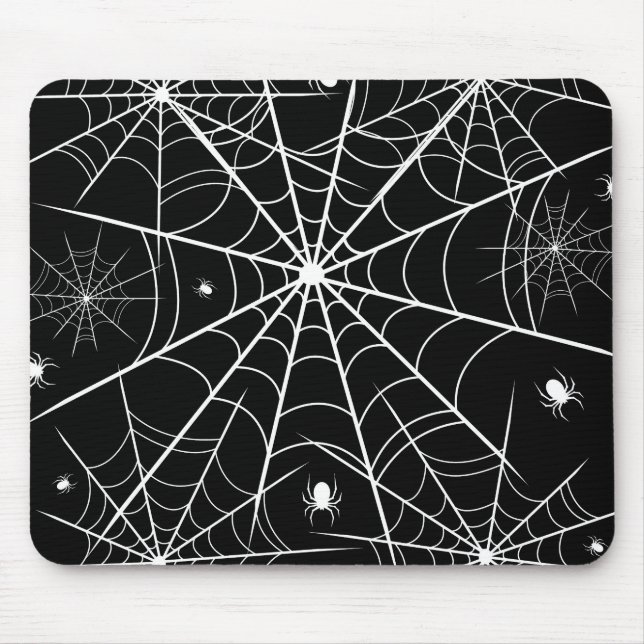 Mousepad Halloween Spider Web (Frente)