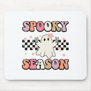 Mousepad Halloween Spooky Season Ghost Peace Costume Women
