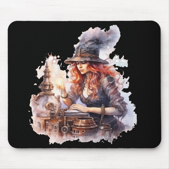 Mousepad Halloween Steampunk (Frente)