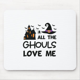 Mousepad Halloween Todos Os Ghouls Me Adoram Aniversário