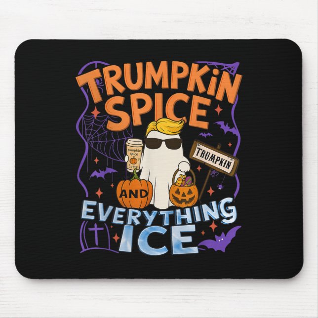 Mousepad Halloween Trumpkin Sce E Tudo O Ice Pumpkin (Frente)
