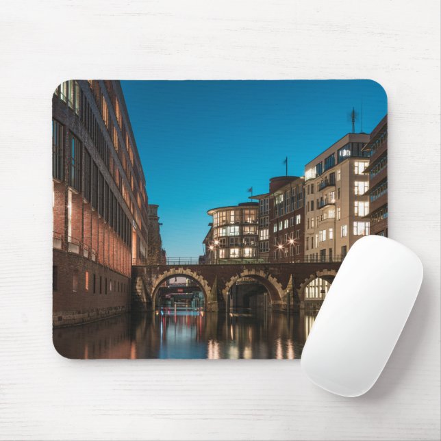 Mousepad Hamburg Ellerntorsbrücke (Com mouse)
