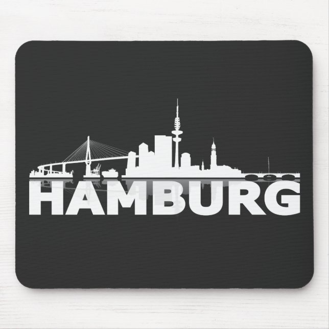 Mousepad Hamburger Geschenkidee (Frente)