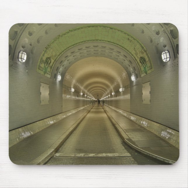 Mousepad Hamburgo Elbtunnel velhos (Frente)