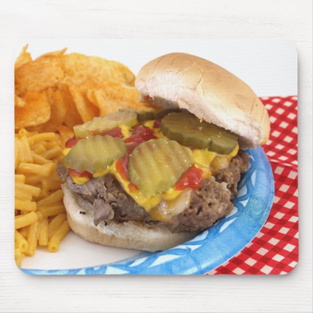 Mousepad Hamburguer e lados (Frente)