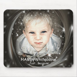 Mousepad HAMbyWG - HambyWhiteglove - Só porque