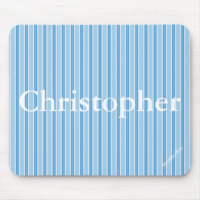Mousepad HAMbyWG - Pad do Mouse - Faixa Azul (Frente)