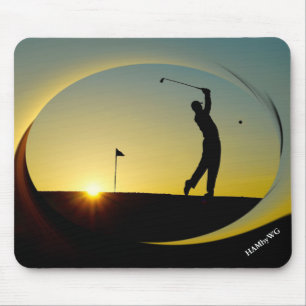Mousepad HAMbyWG - Pad do Mouse - Golfer no Dusk