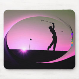 Mousepad HAMbyWG - Pad do mouse - Golfista feminino em Dusk