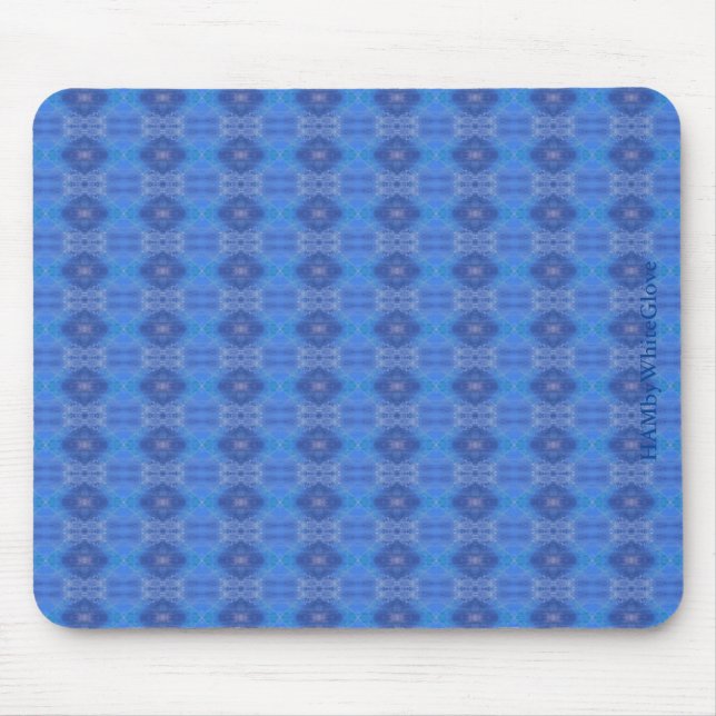 Mousepad HAMbyWG - Pad do mouse - Impressão azul (Frente)