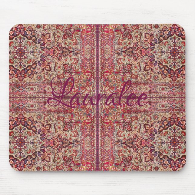 Mousepad HAMbyWG - Pad do Mouse - Rosa Máscara Cigana (Frente)