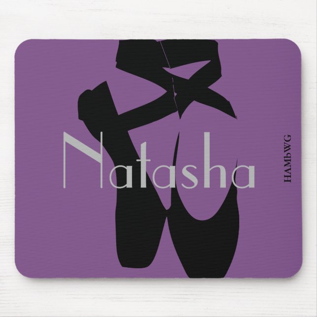 Mousepad HAMbyWG - Pad do Mouse - Slipper do Balé de carvão (Frente)